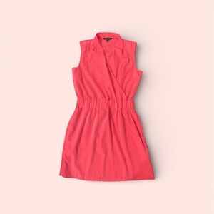 Express Elegant Coral Sleeveless Dress size M